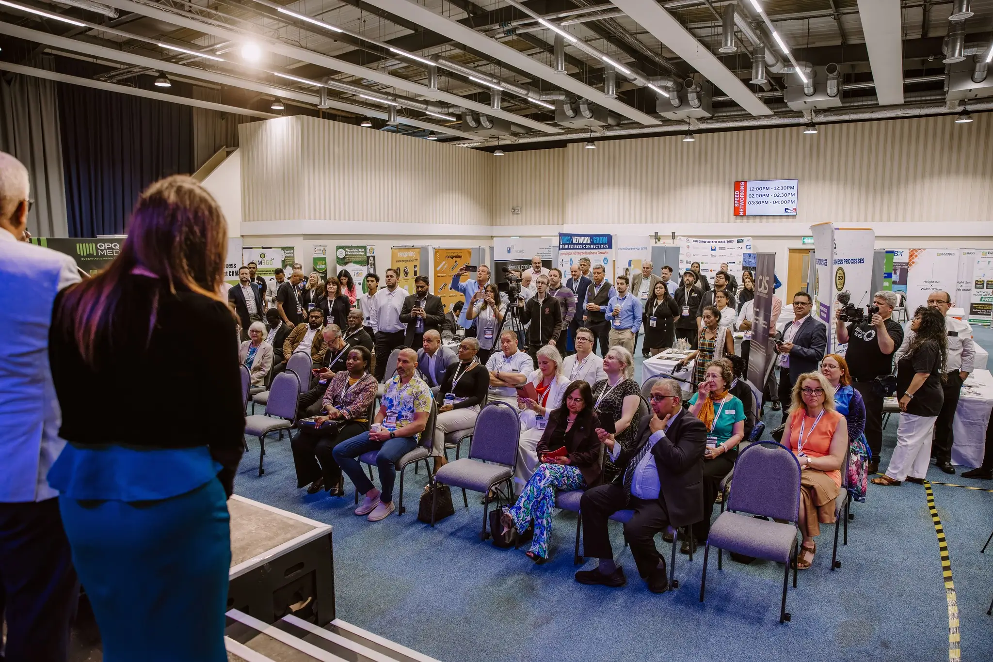 B2B Expo milton Keynes stage