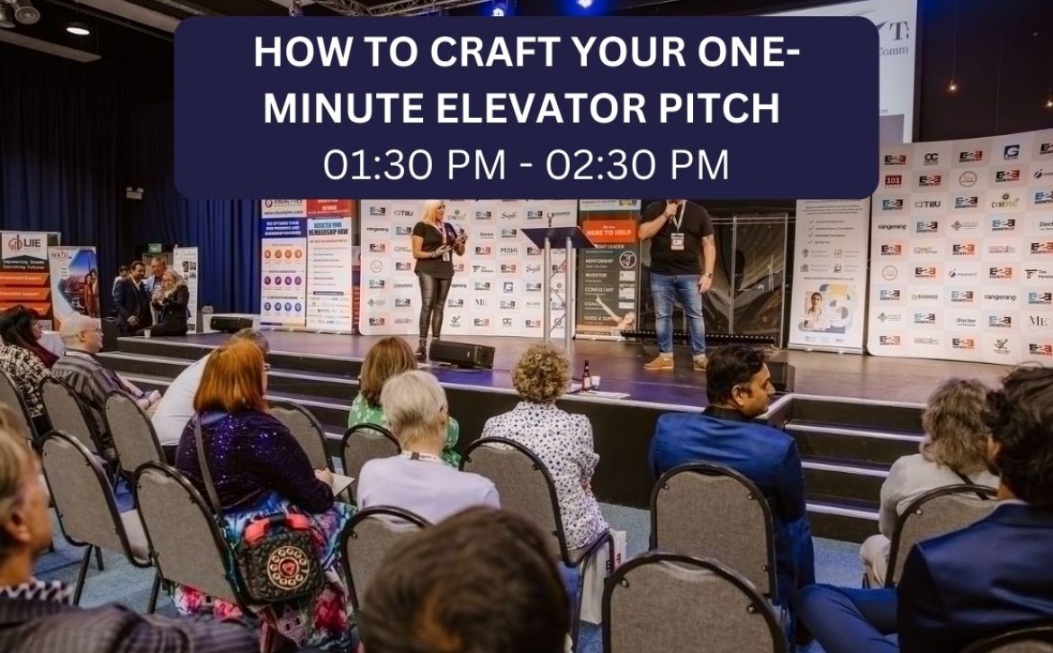 How to create your one minute elevator pitch