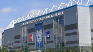 Cardiff city venue banner